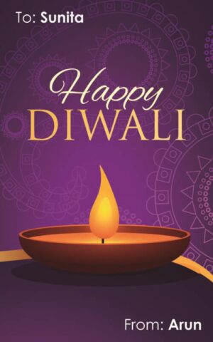 Diwali Design Gift Tag 097