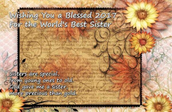 Event Desk Calendar 2015 Sister