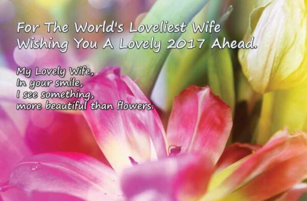 Event Desk Calendar 2015 Wife