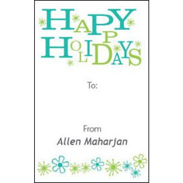 Formal Gift Tag 0029 1