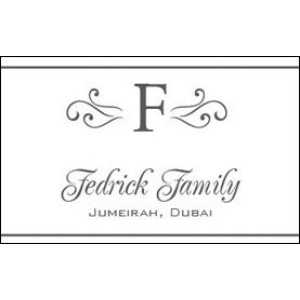 Formal Gift Tag F GT 1049