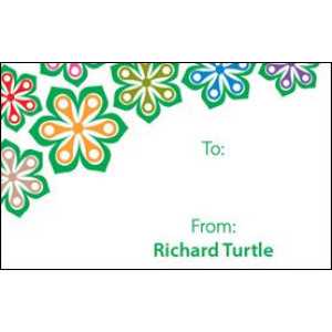 Formal Gift Tag F GT 1005