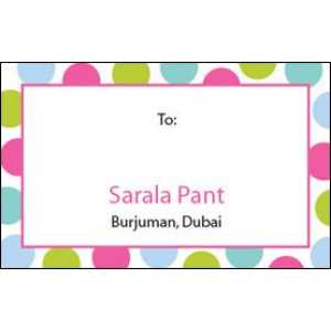 Formal Gift Tag F GT 1054