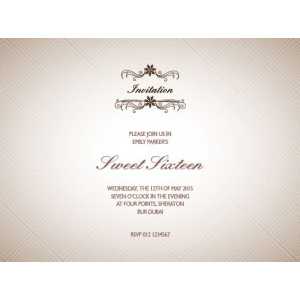 Formal Invitation Card FIC 3321
