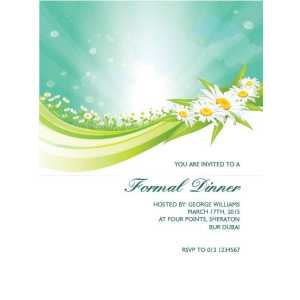 Formal Invitation Card FIC 3323
