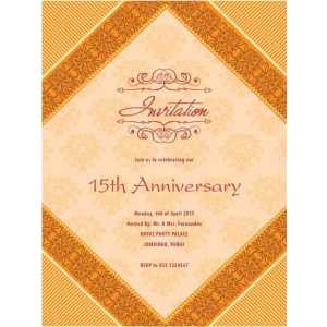 Formal Invitation Card FIC 3332