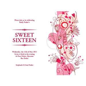 Formal Invitation Card FIC 3335