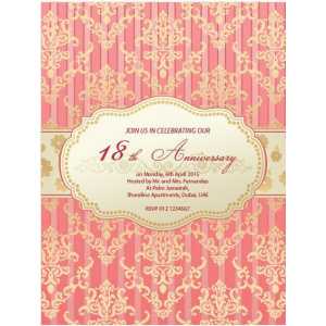Formal Invitation Card FIC 3338