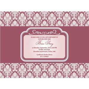 Formal Invitation Card FIC 3352