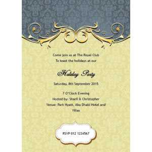Formal Invitation Card FIC 3371