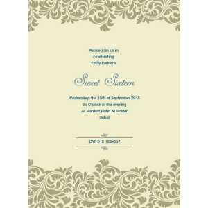 Formal Invitation Card FIC 3372