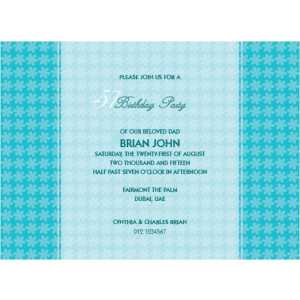 Formal Invitation Card FIC 3379