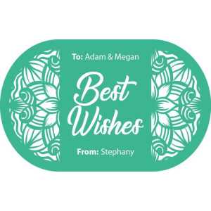 Laser Engraved Gift Tags D  12