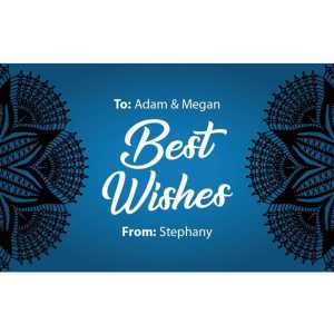 Laser Cut Gift Tags D 14