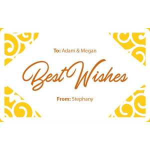 Laser Engraved Gift Tags D  16