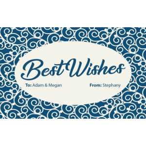 Laser Cut Gift Tags D 168