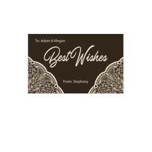Laser Cut Gift Tags D 18