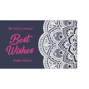 Laser Engraved Gift Tags D  21