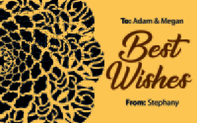 Laser Cut Gift Tags D 272