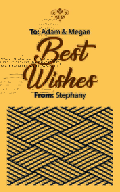 Laser Cut Gift Tags D 279