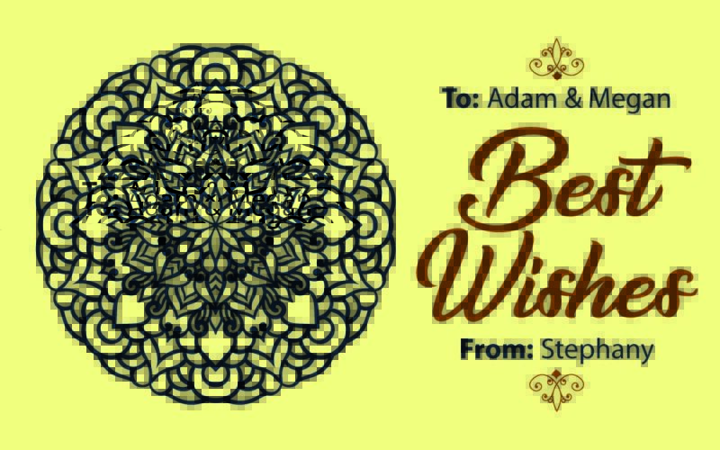 Laser Cut Gift Tags D 282