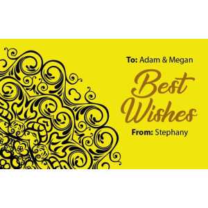 Laser Cut Gift Tags D 335