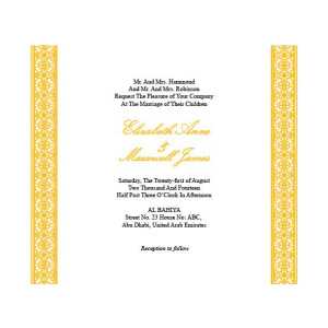 Wedding Invitation Card WIC 7816