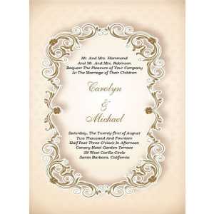 Wedding Invitation Card WIC 7829