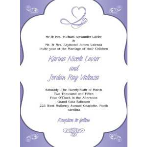 Wedding Invitation Card WIC 7830