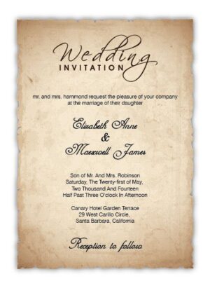 Wedding Invitation Card WIC 7840