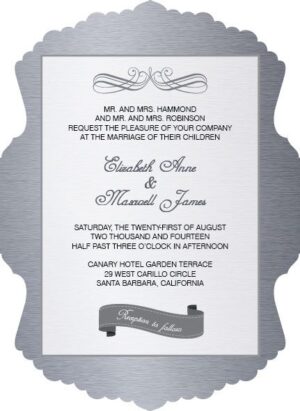 Wedding Invitation Card WIC 7841