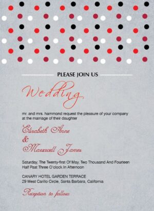 Wedding Invitation Card WIC 7845