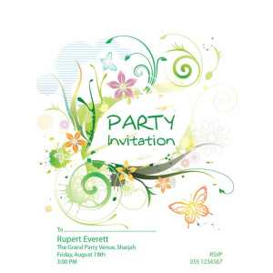 Kids Party Invitation 011