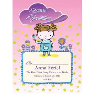 Kids Party Invitation 013