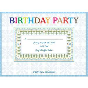Kids Party Invitation 018