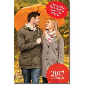 Portrait Wall Calendar with 14 Pictures