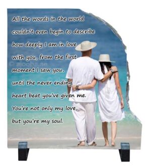 Print On Stone Love  ST 1307 ( 20 CM x 20 CM )