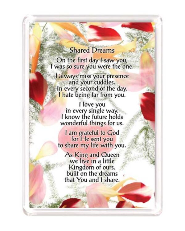 Love 4x6 Shared dreams vy1f cb 1