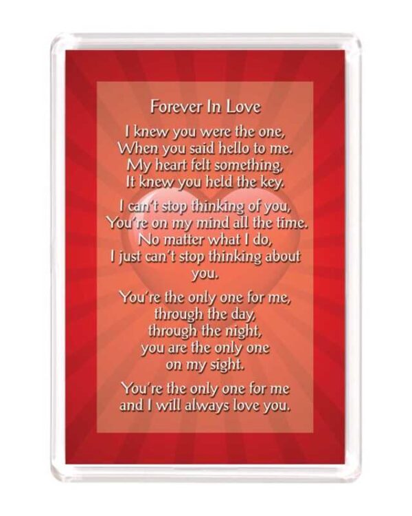 Love 4x6 forever in love 1