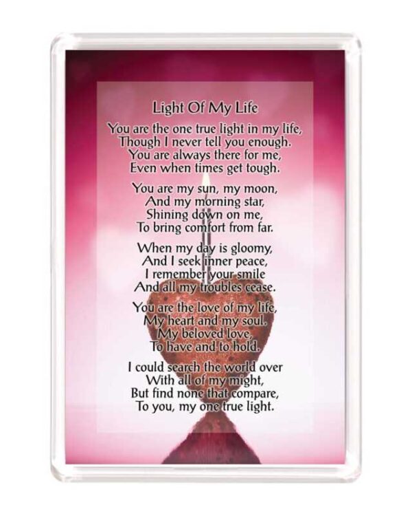 Love 4x6 light of my life 1