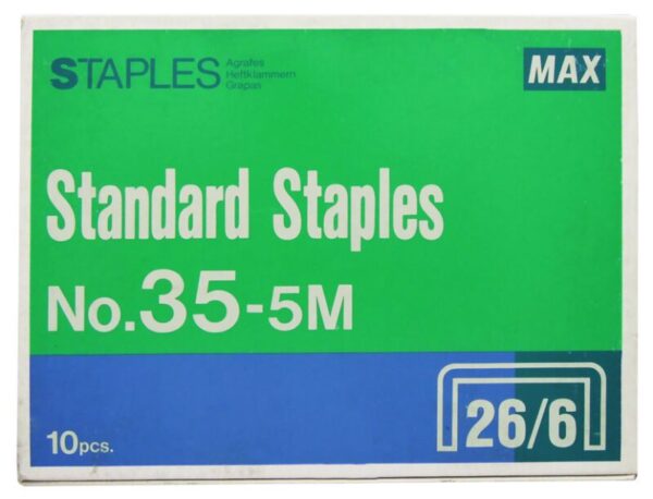 MAX Standard Staples NO.35 5M 1