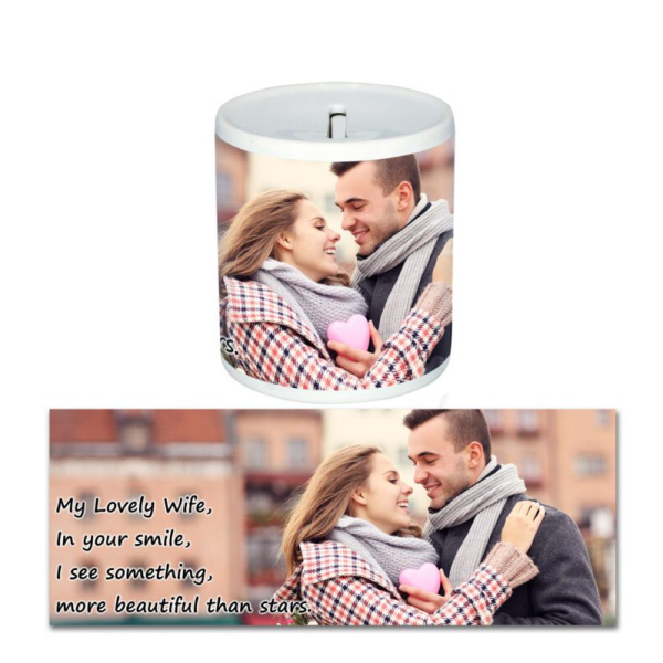 Personalised Money Bank PMB 7210 2 MB wife 1 1