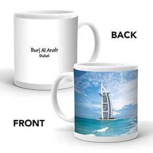 Ajooba Dubai Souvenir Mug Burj Al Arab 0060