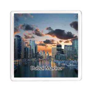 Ajooba Dubai Souvenir Magnet Dubai Marina MG 001