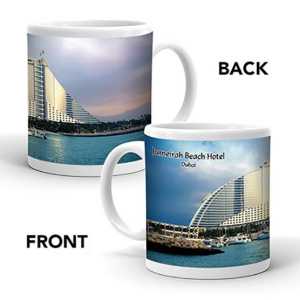 Ajooba Dubai Souvenir Mug Jumeirah Beach Hotel 0004