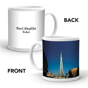 Ajooba Dubai Souvenir Mug Burj Khalifa 0001