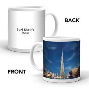 Ajooba Dubai Souvenir Mug Burj Khalifa 0006