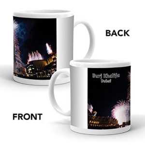 Ajooba Dubai Souvenir Mug Burj Khalifa 0007