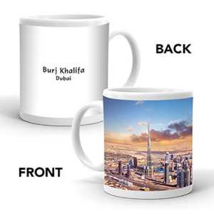 Ajooba Dubai Souvenir Mug Burj Khalifa 0013