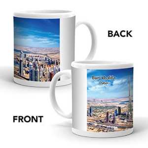 Ajooba Dubai Souvenir Mug Burj Khalifa 0014